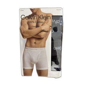 Calvin Klein Size XL Mens Boxer Brief Classic Fit 5 Pack
